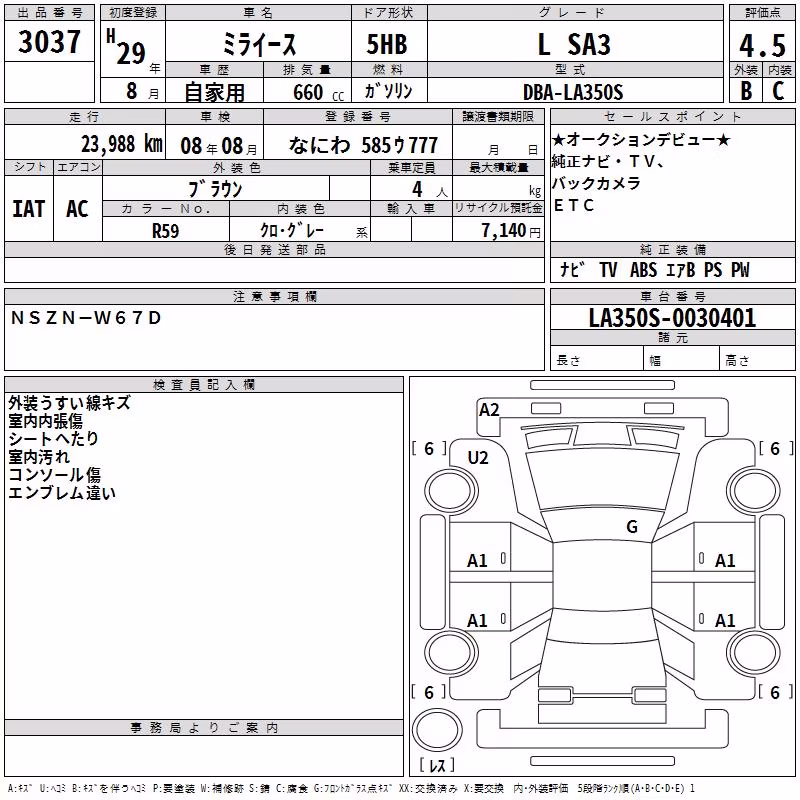 DAIHATSU MIRA E:S