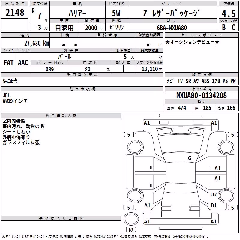 TOYOTA HARRIER