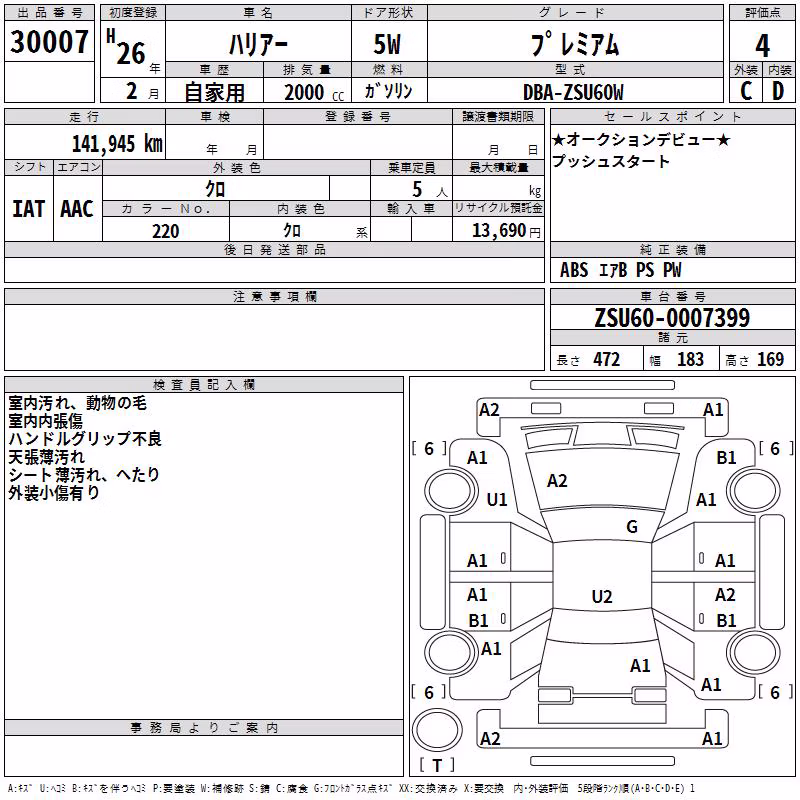 TOYOTA HARRIER
