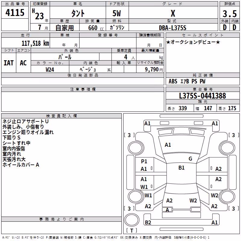 DAIHATSU TANTO