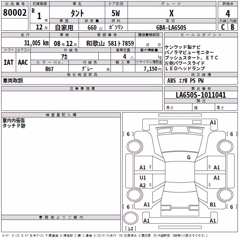 DAIHATSU TANTO