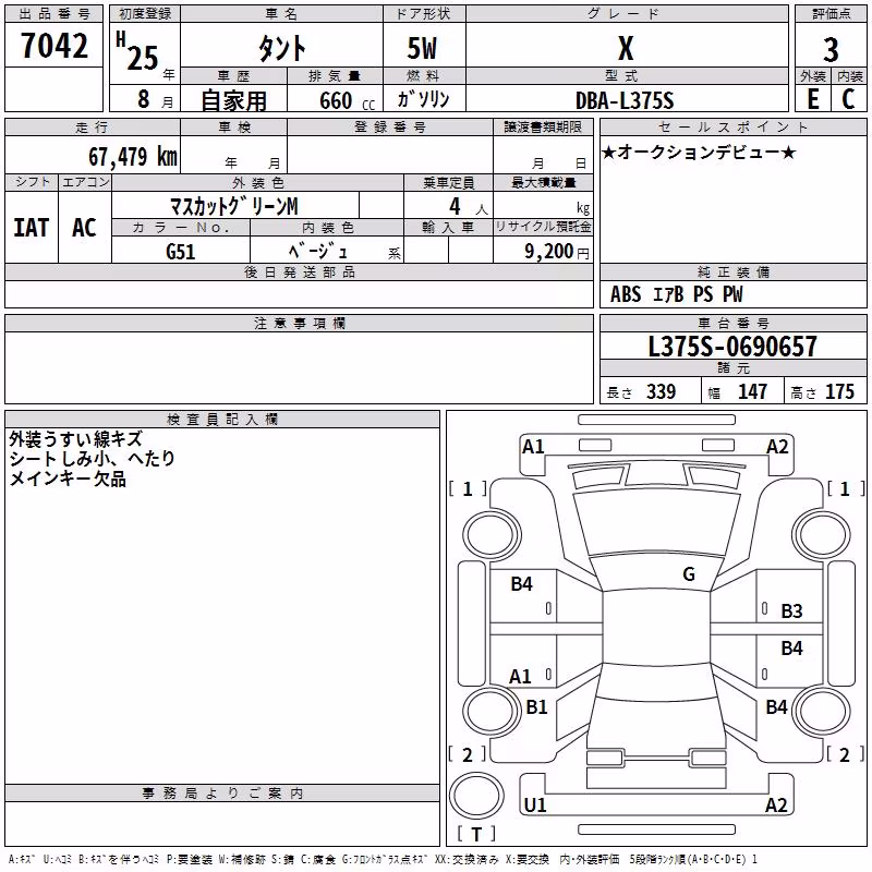DAIHATSU TANTO