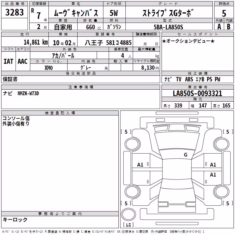 DAIHATSU MOVE CANBUS