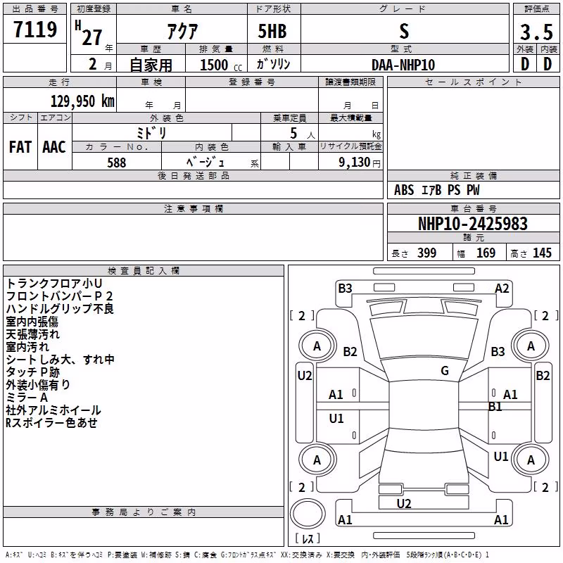 TOYOTA AQUA