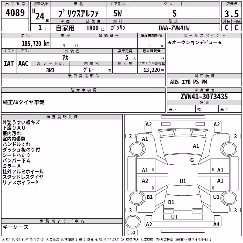 TOYOTA PRIUS ALPHA