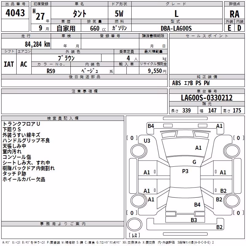 DAIHATSU TANTO