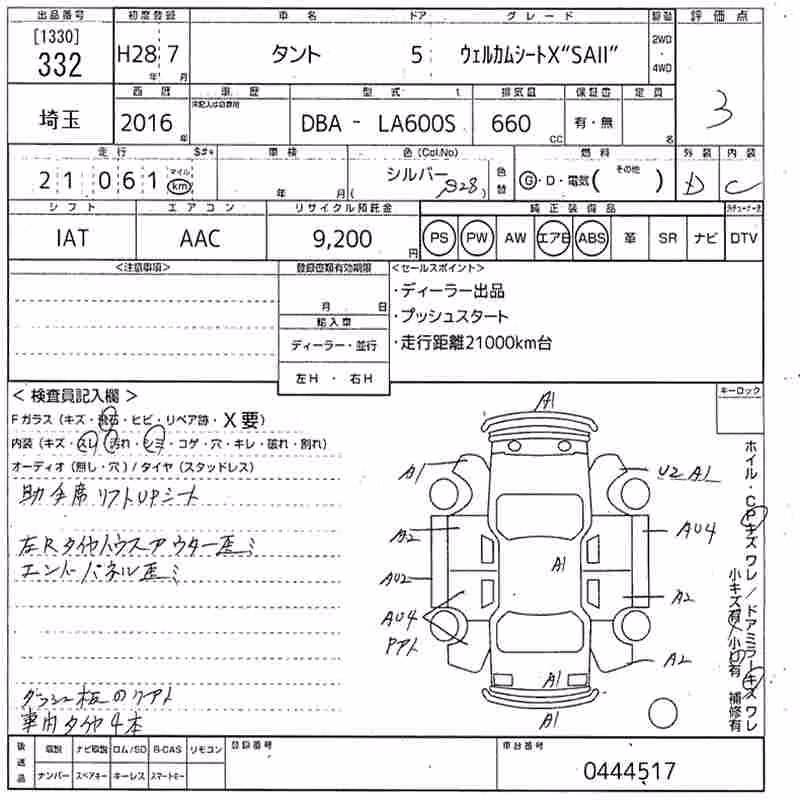 DAIHATSU TANTO