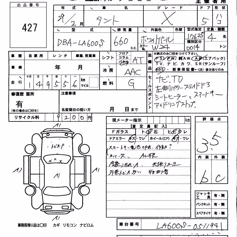 DAIHATSU TANTO