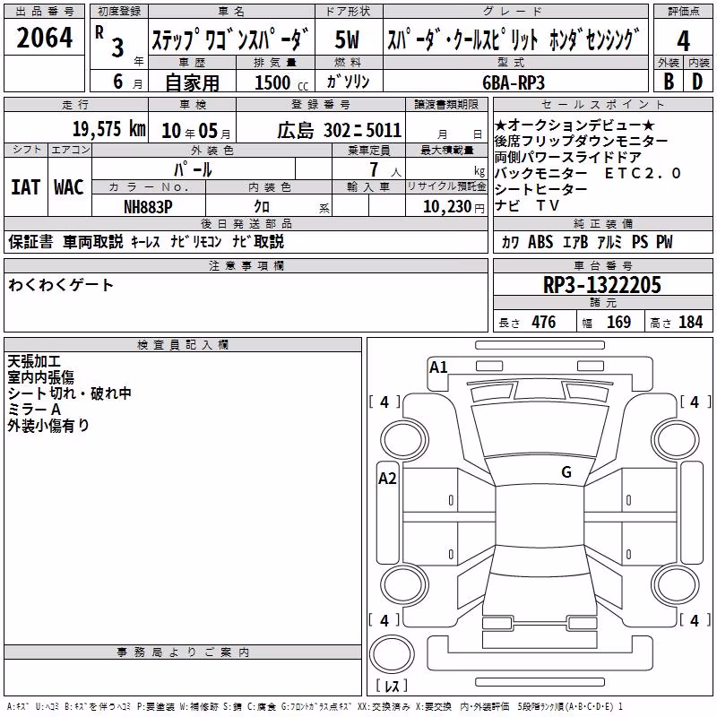 HONDA STEPWGN