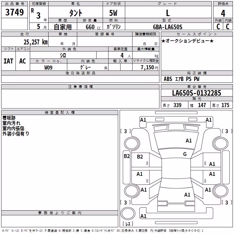 DAIHATSU TANTO