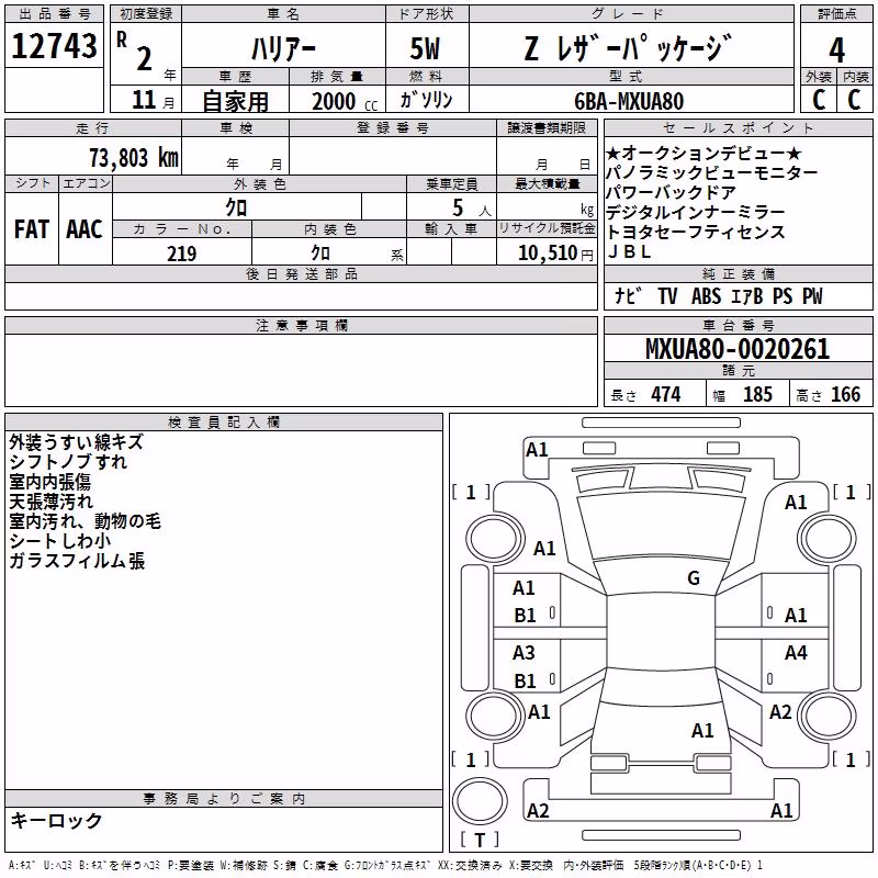 TOYOTA HARRIER