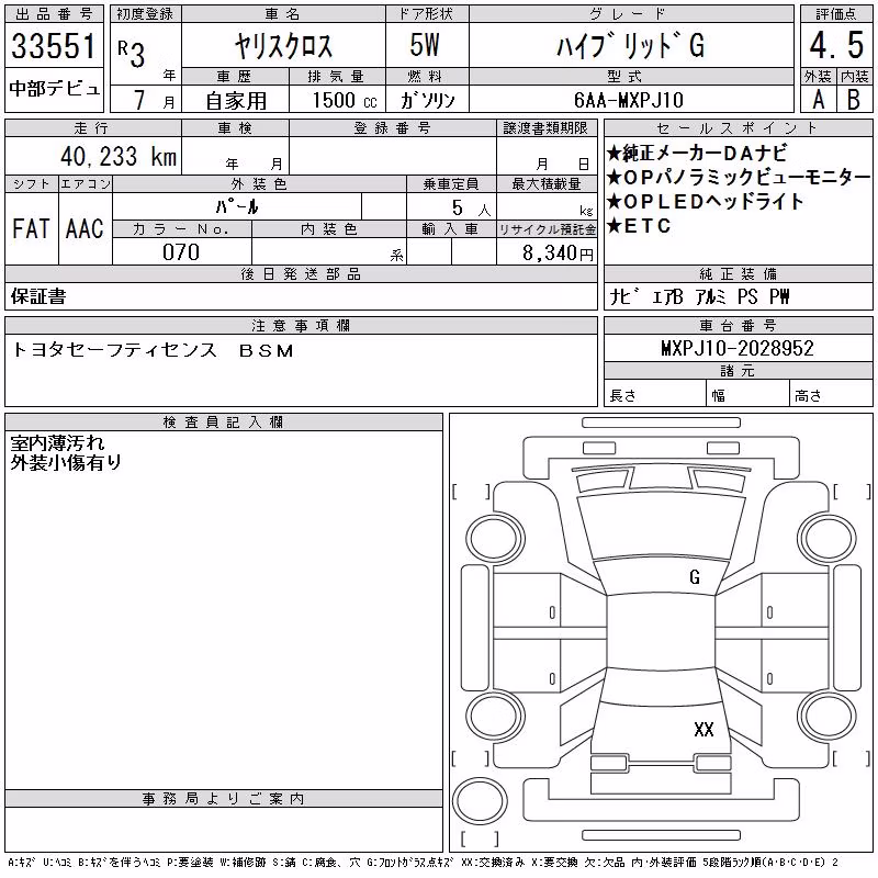 TOYOTA YARIS CROSS