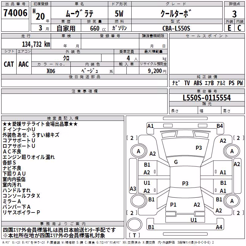DAIHATSU MOVE LATTE