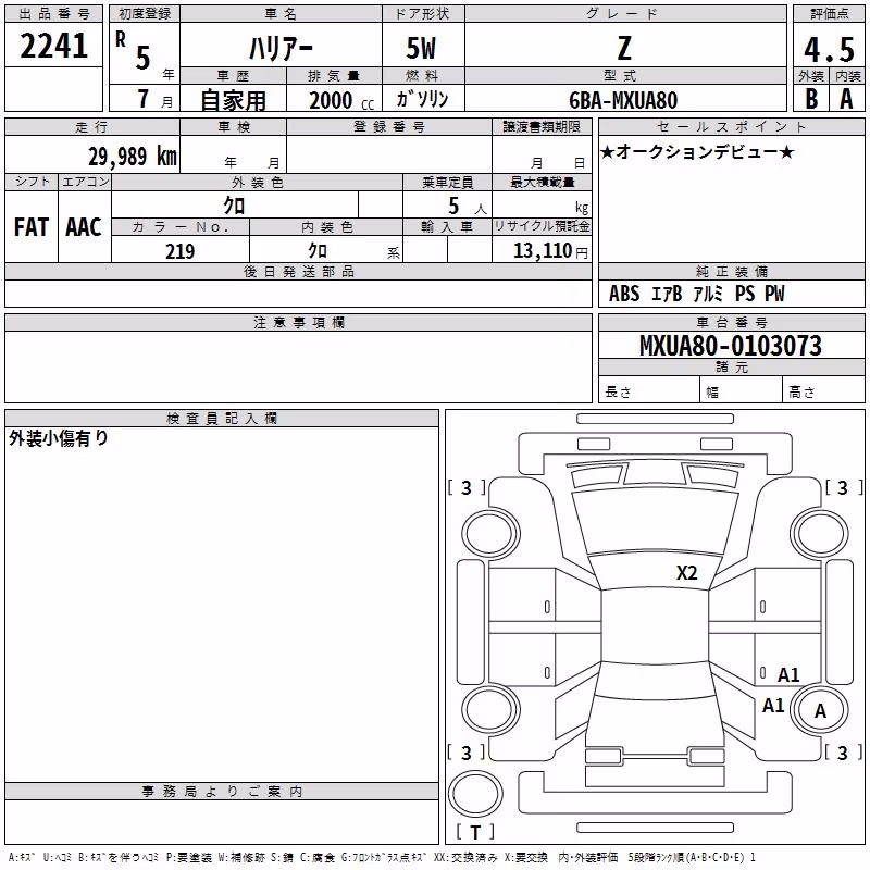 TOYOTA HARRIER
