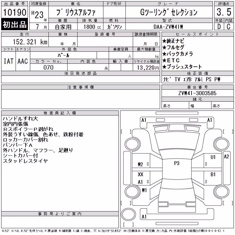 TOYOTA PRIUS ALPHA