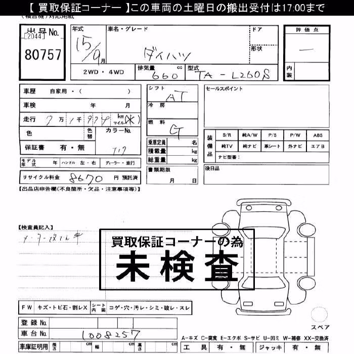 DAIHATSU MIRA AVY