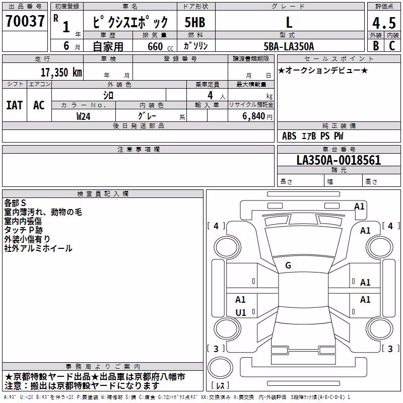 TOYOTA PIXIS EPOCH