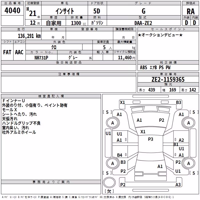 HONDA INSIGHT