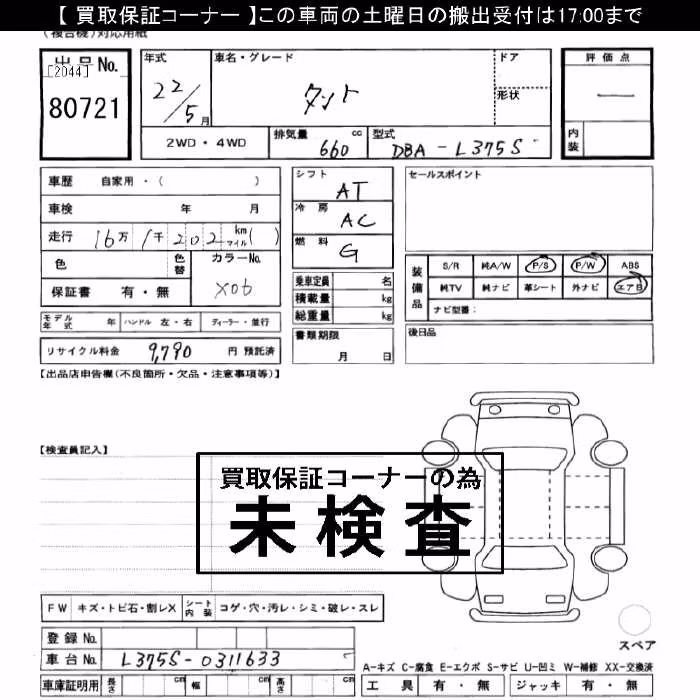 DAIHATSU TANTO