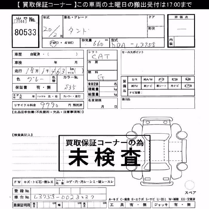 DAIHATSU TANTO