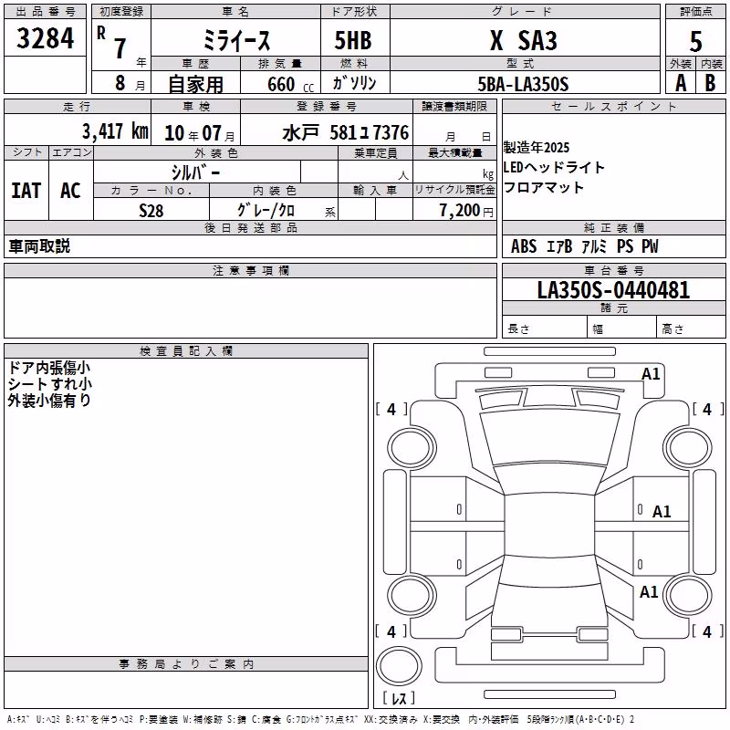 DAIHATSU MIRA E:S