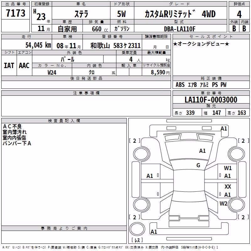 SUBARU STELLA
