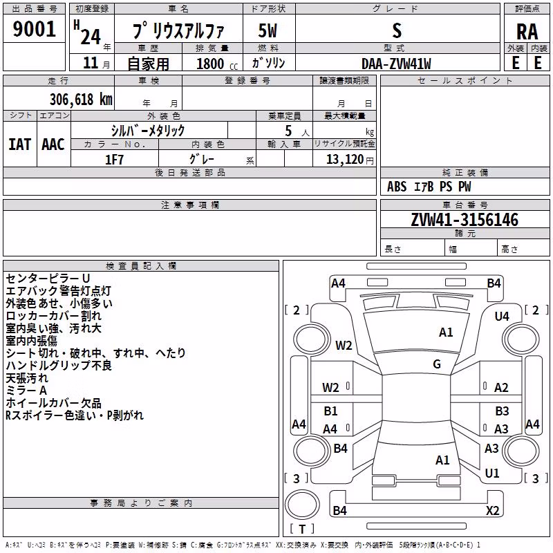 TOYOTA PRIUS ALPHA