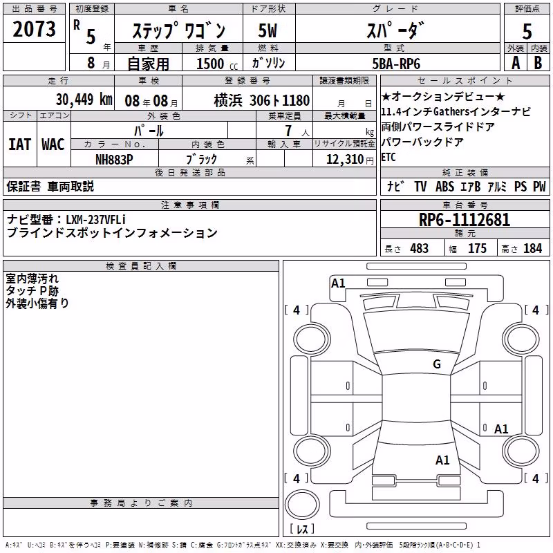 HONDA STEPWGN