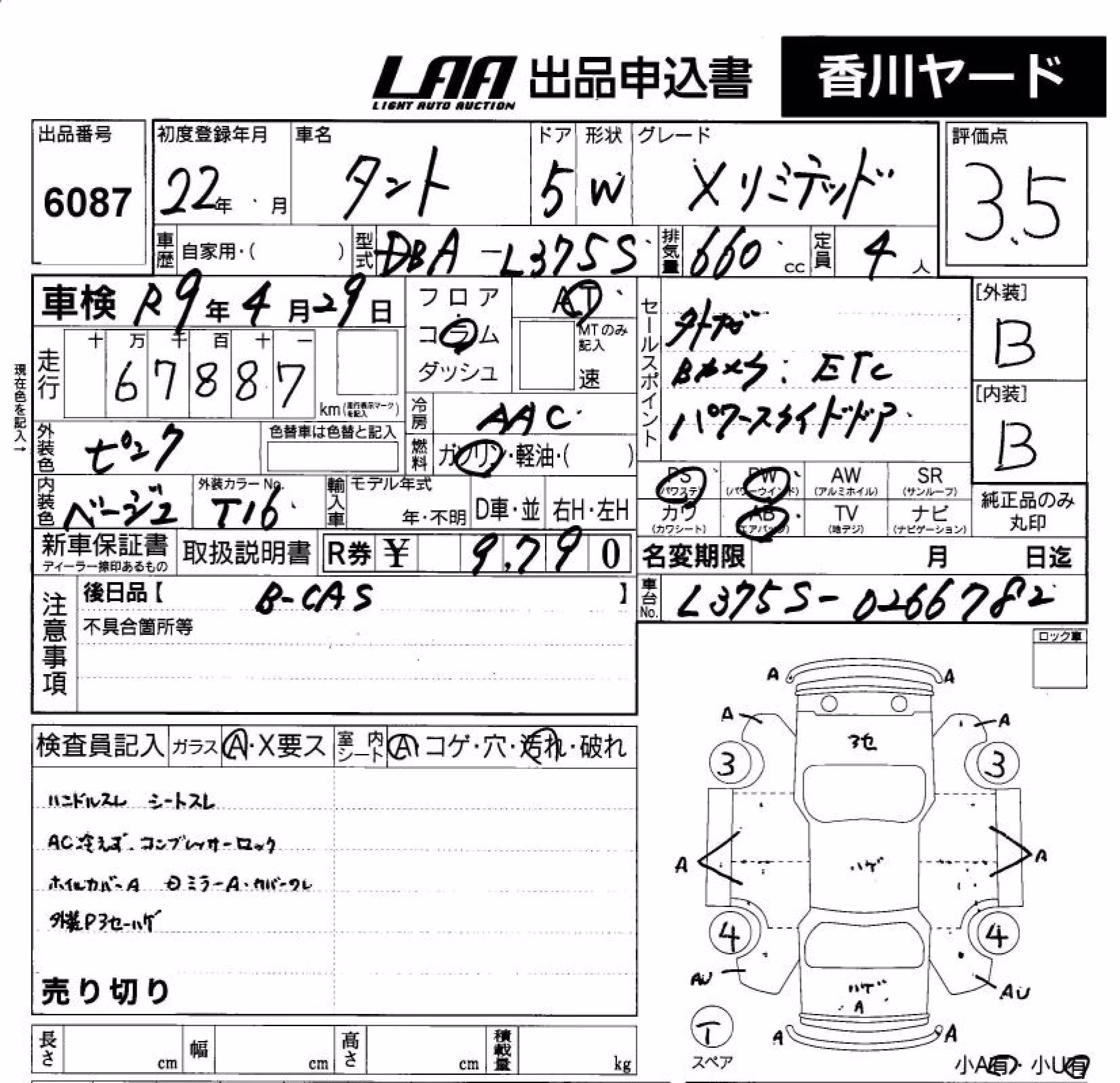 DAIHATSU TANTO