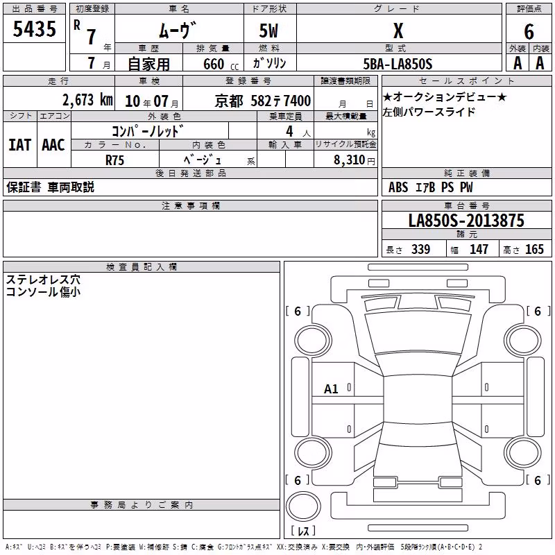 DAIHATSU MOVE