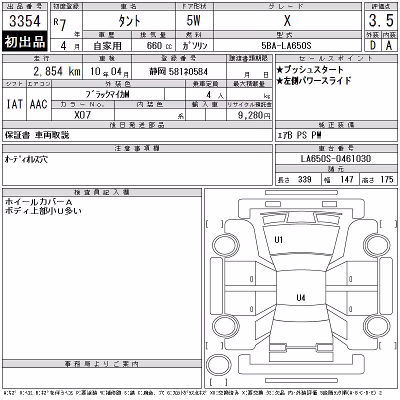 DAIHATSU TANTO