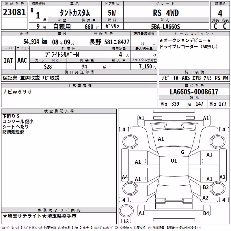 DAIHATSU TANTO