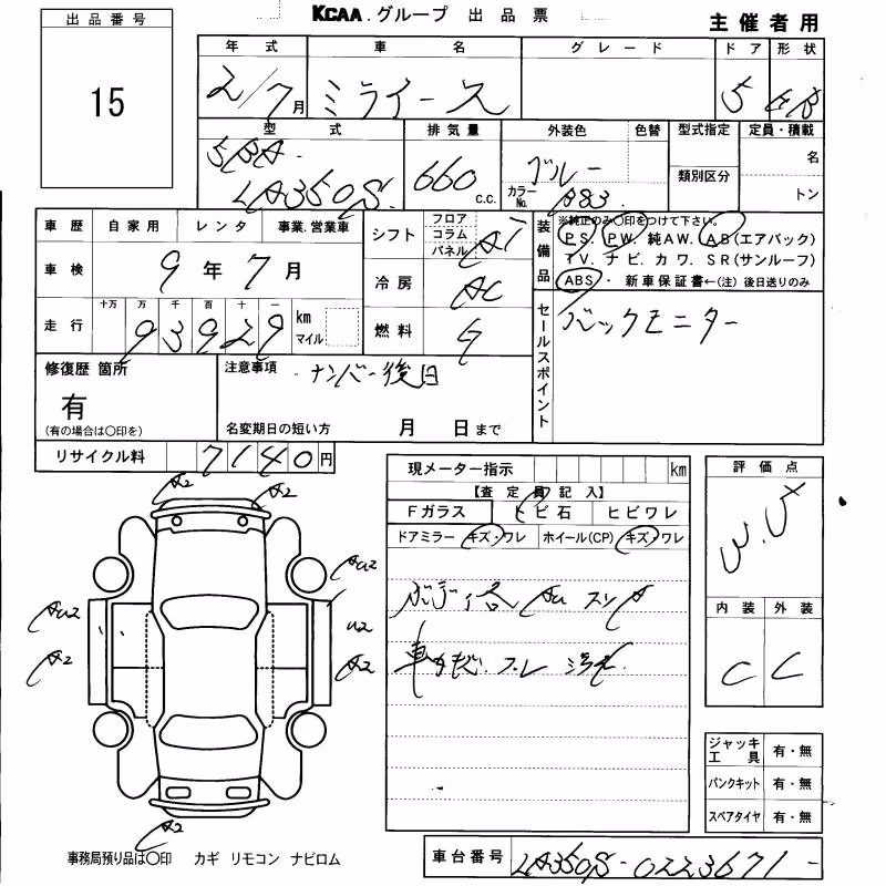 DAIHATSU MIRA E:S