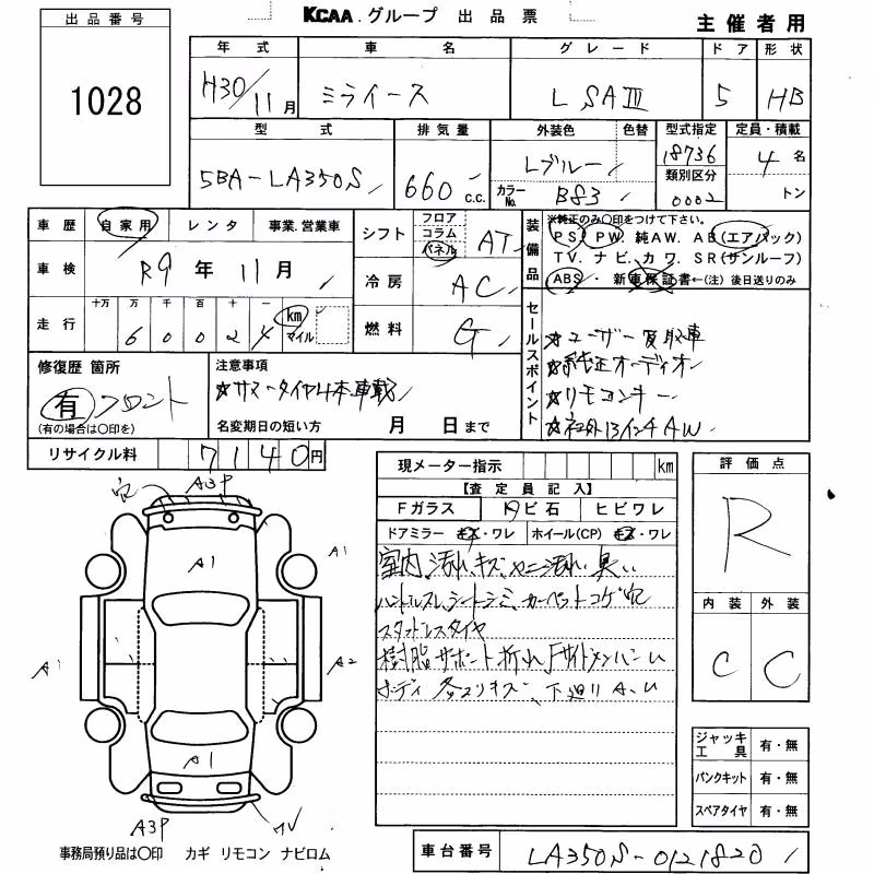 DAIHATSU MIRA E:S