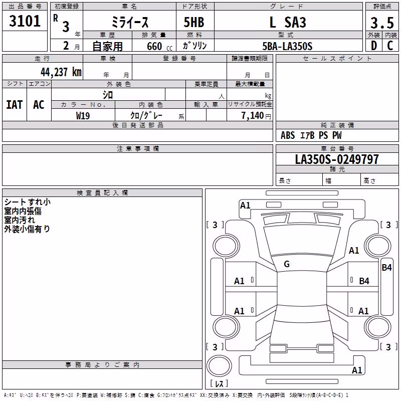 DAIHATSU MIRA E:S