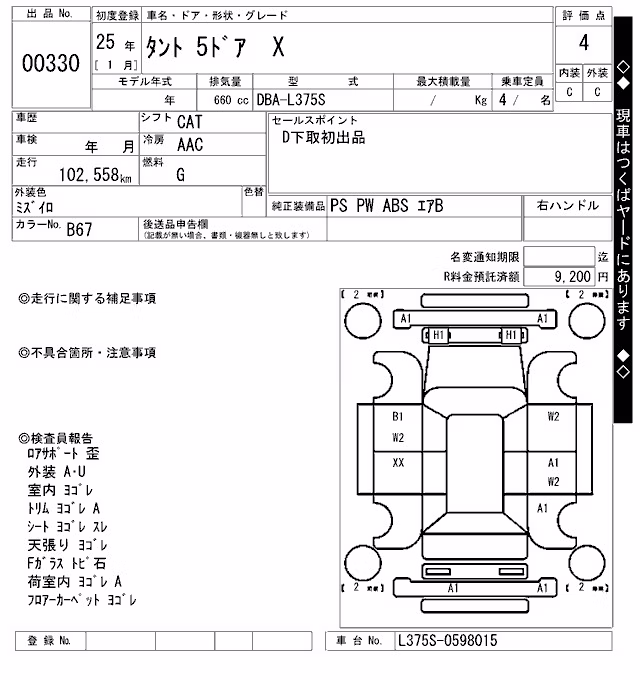 DAIHATSU TANTO