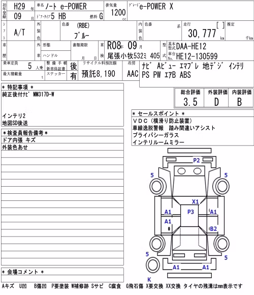 NISSAN NOTE