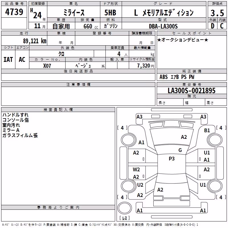 DAIHATSU MIRA E:S