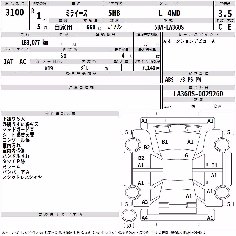 DAIHATSU MIRA E:S