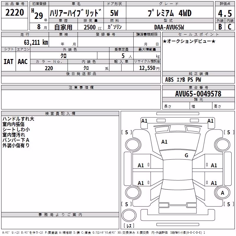 TOYOTA HARRIER