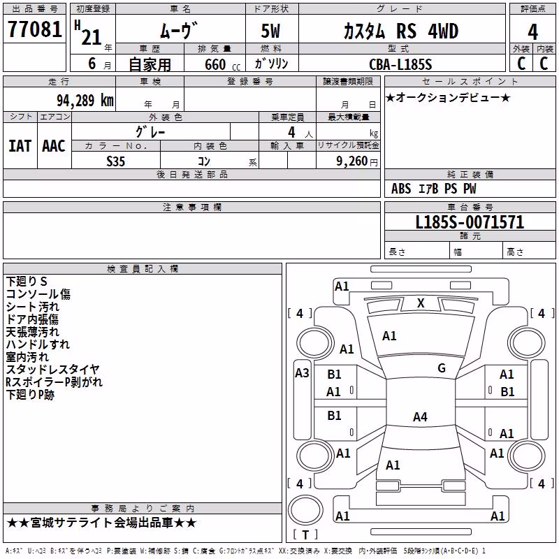 DAIHATSU MOVE