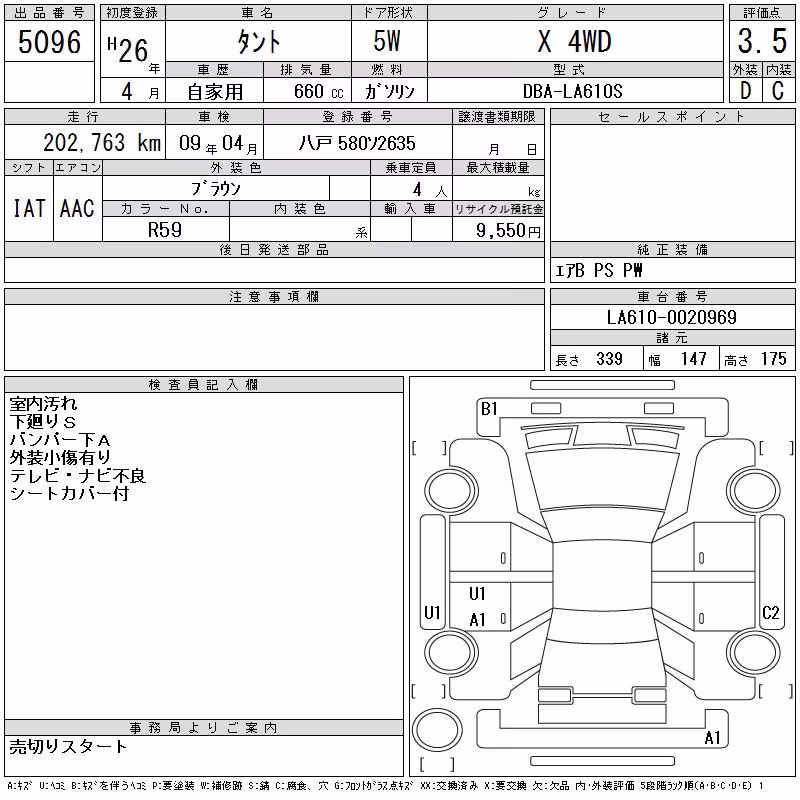 DAIHATSU TANTO