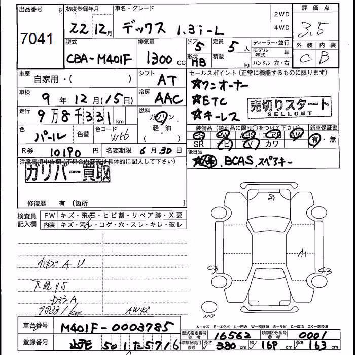 SUBARU DEX