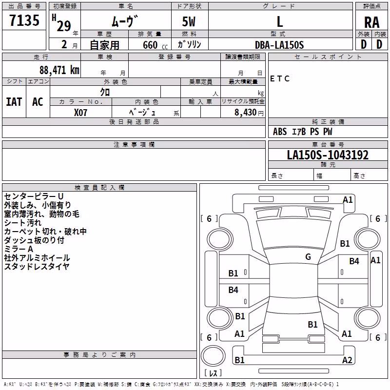 DAIHATSU MOVE