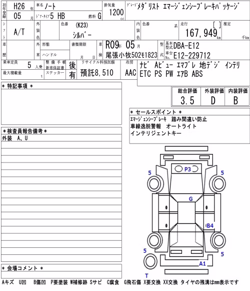 NISSAN NOTE