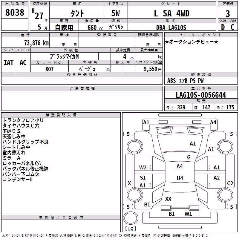 DAIHATSU TANTO