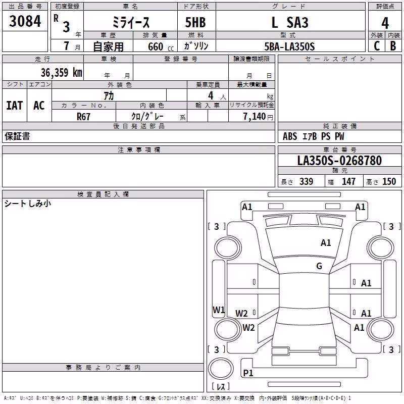 DAIHATSU MIRA E:S