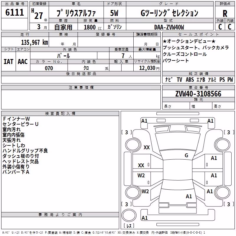 TOYOTA PRIUS ALPHA