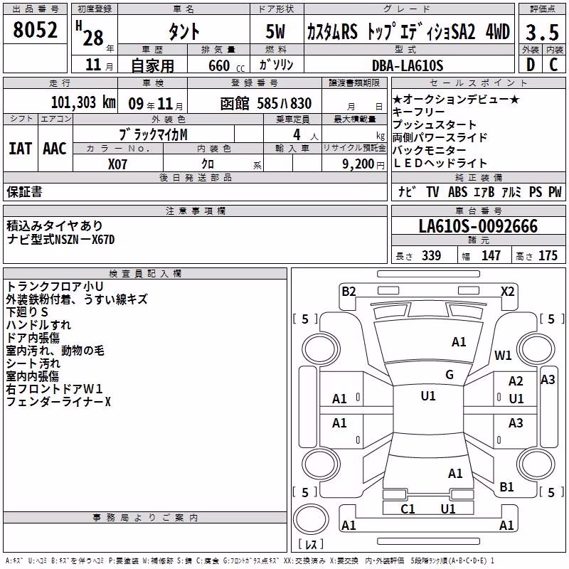 DAIHATSU TANTO