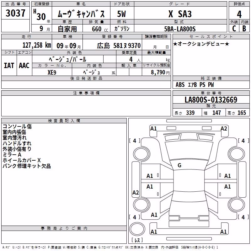 DAIHATSU MOVE CANBUS